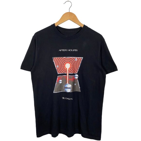 The Weeknd After Hours Til Dawn Official Tour Tee Black mens size mediu, - Picture 1 of 4